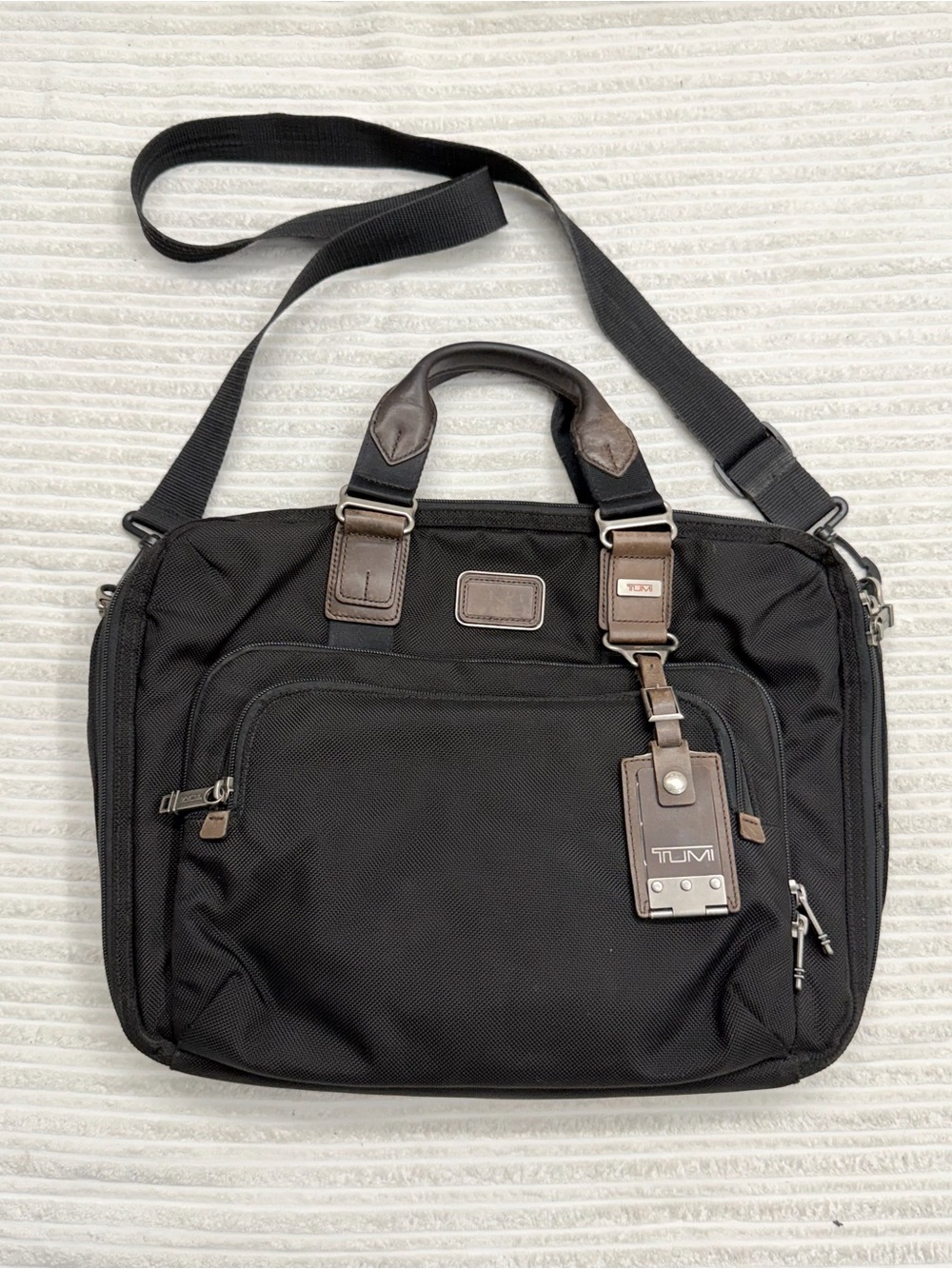 Tumi Alpha Bravo Yuma Slim Briefcase